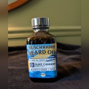 Duke Cannon Busch Beard Oil in Sandalwood New